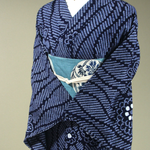 新品 ますいわ屋 有松鳴海絞 花火 夏着物 仕付糸付 トール 高級浴衣 4065 新品 有松鳴海絞り 蝶 夏着物 仕付け糸付 トールサイズ“銀河を