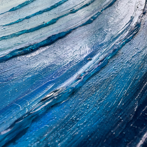 原画SM -MARE- 1 海 透明 F3 273×220 アクリル ジェルメディウム