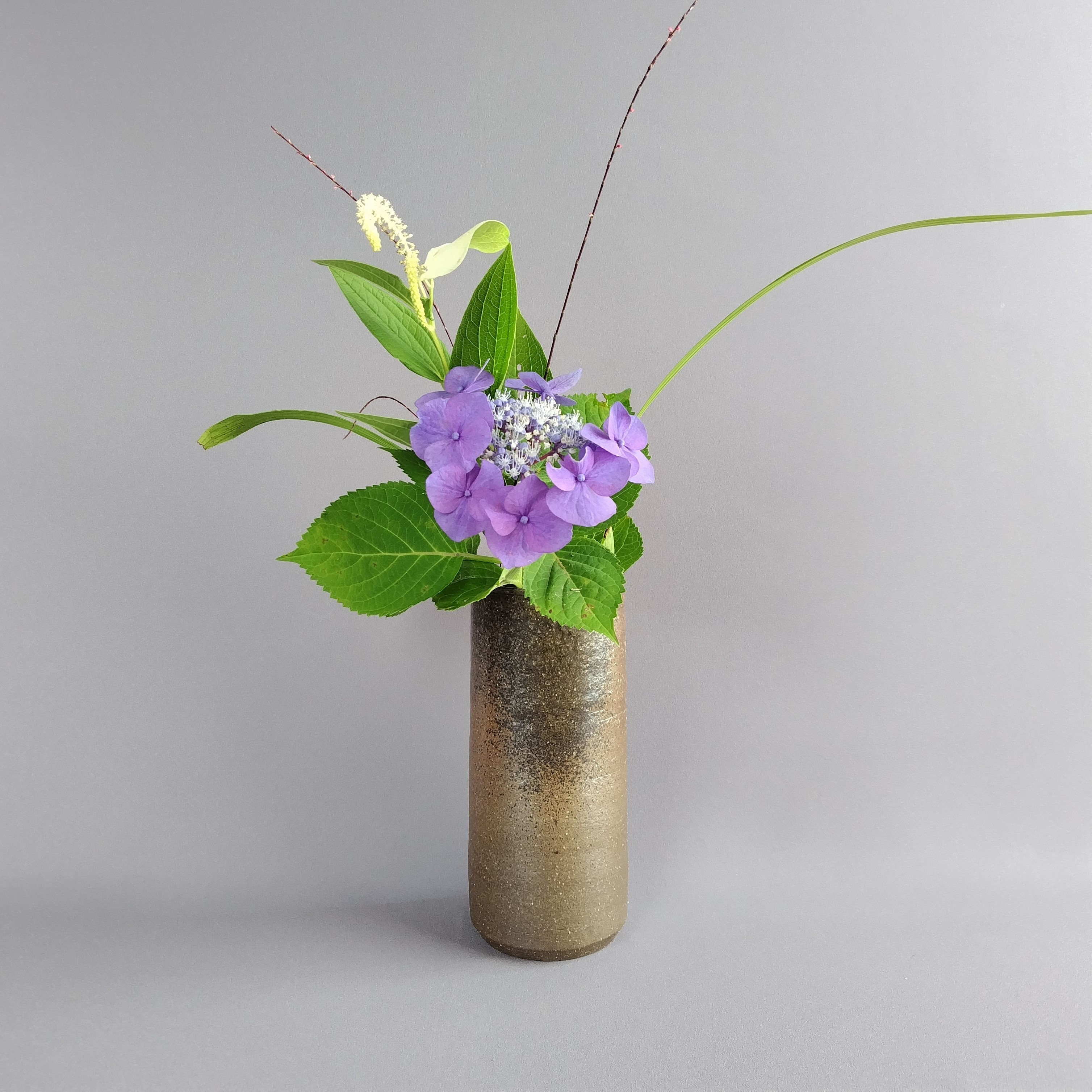 花入れ 焼締め 薪窯 【商品番号：00559】 一輪挿し・花瓶・花器