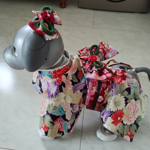 aiboの服女の子用晴れ着① ペット服・アクセサリー ITUKA 通販