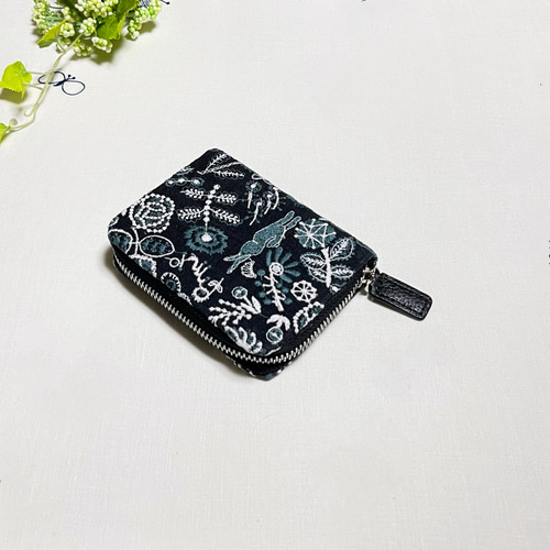 ミナペルホネン celebrate コンパクト財布 二つ折り財布 hana.hana