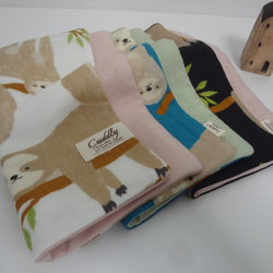 パンダ*８重やわらかガーゼハンカチ*大2枚セットハンドメイド パンダ*A*8重やわらかガーゼハンカチ*大2枚セット ハンカチ