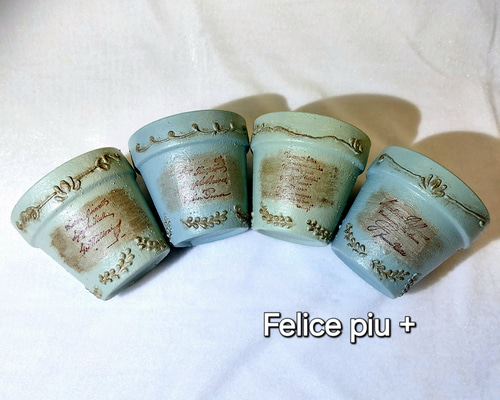 たにネズミ鉢セット♪リメイク鉢リメ鉢多肉ハリネズミリメ缶リメイク缶