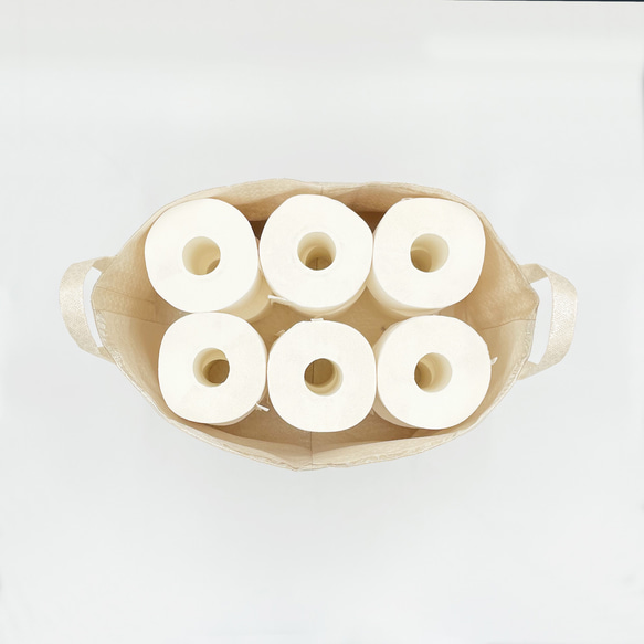 《帯リメイク》帯バスケット（A4サイズ） 4枚目の画像