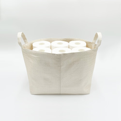 《帯リメイク》帯バスケット（A4サイズ） 2枚目の画像