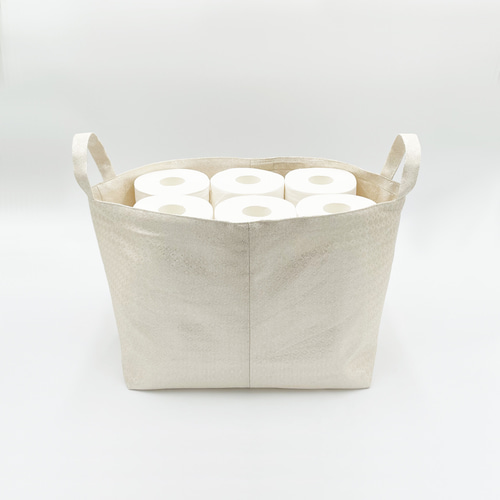 帯リメイク》帯バスケット（A4サイズ） フリーボックス・小物