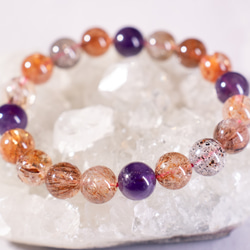 超レア！【高品質】ピンクマイカ ブレスレット 11mm ブレスレット