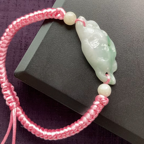 翡翠 天然石 翡翠ブレスレット 本翡翠 ブレスレット 翡翠蓮の花 
