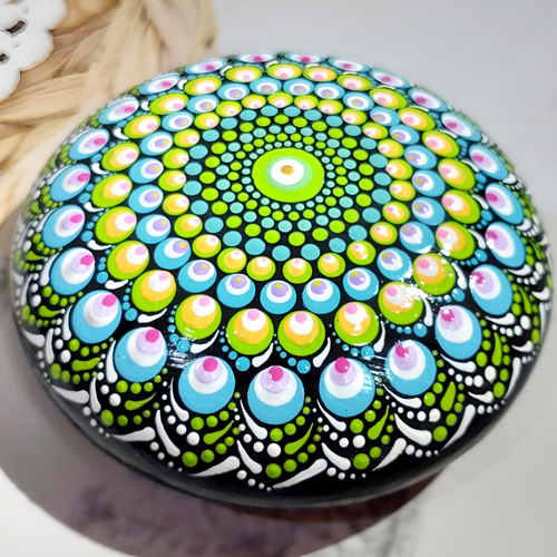 桃蓮玉✨現品のみ‼️魅惑の七変化魔術曼荼羅リング✨ 愛桃曼荼羅 龍の曼荼羅（双龍）