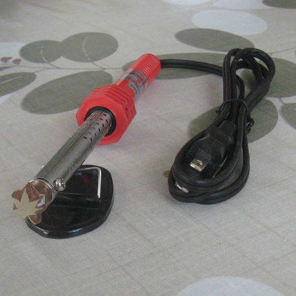 楓60W焼印電気ごてセット 1枚目の画像