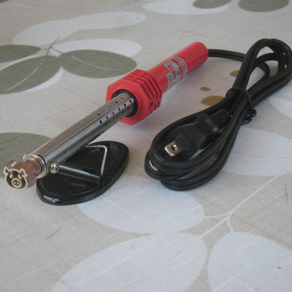 仔豚60W焼印電気ごてセット 1枚目の画像
