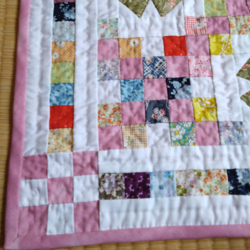 パッチワークキルトのタペストリー[送料無料] タペストリー・壁掛け