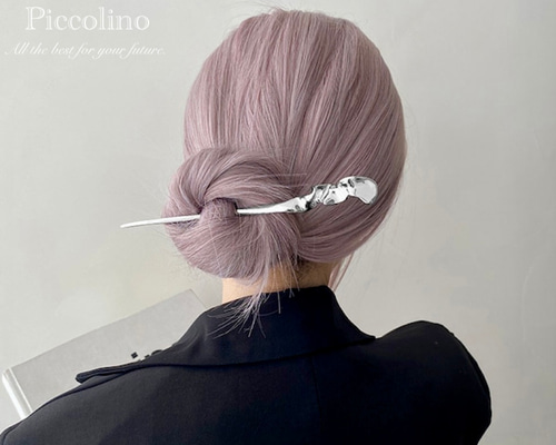 17cm☆トレンド☆スタイリッシュ ヘアスティック/かんざし 簡単