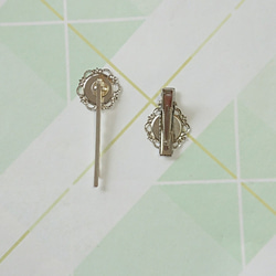 《再販》♡人気♡【ヘアゴム&髪留め♡２点セット】 ♡ヘアゴム・髪留め追加購入可♡　つまみ細工　赤/青/ピンク 6枚目の画像