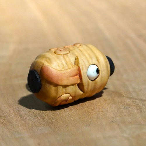 提灯お化け 根付 妖怪根付 彫刻 森 和輝 通販 17935419｜Creema(クリーマ)