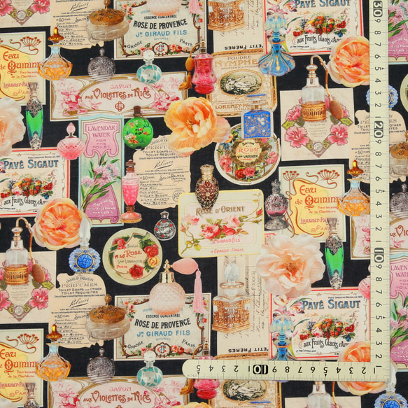 花 香水 パフューム マイケルミラー　VINTAGE PERFUMES  黒  　mi61 3枚目の画像