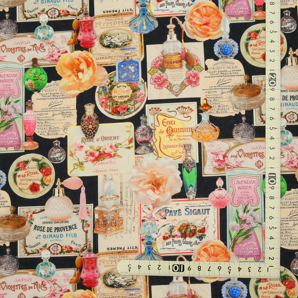 花 香水 パフューム マイケルミラー　VINTAGE PERFUMES  黒  　mi61 4枚目の画像