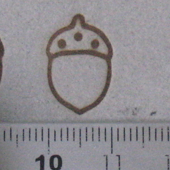 どんぐり60W焼印電気ごてセット 3枚目の画像