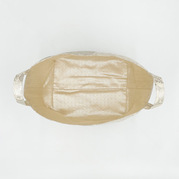 《帯リメイク》帯バスケット（B5サイズ） 3枚目の画像