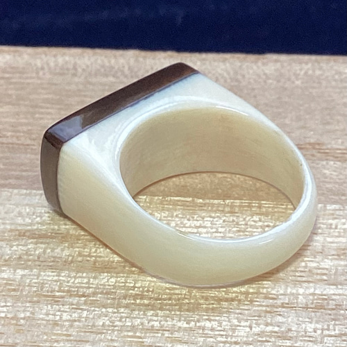 ☆本象牙＆鼈甲指輪 11号 ※H-10 指輪・リング 石橋象牙店 通販