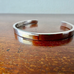 K18ハンドメイドバングル 約8.1g Steady K18バングル | エシカルジュエリー HASUNA(ハスナ)