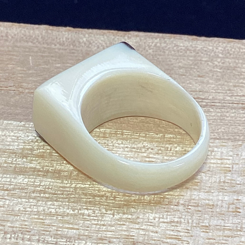 ☆本象牙＆鼈甲指輪 12号 ※H-12 指輪・リング 石橋象牙店 通販