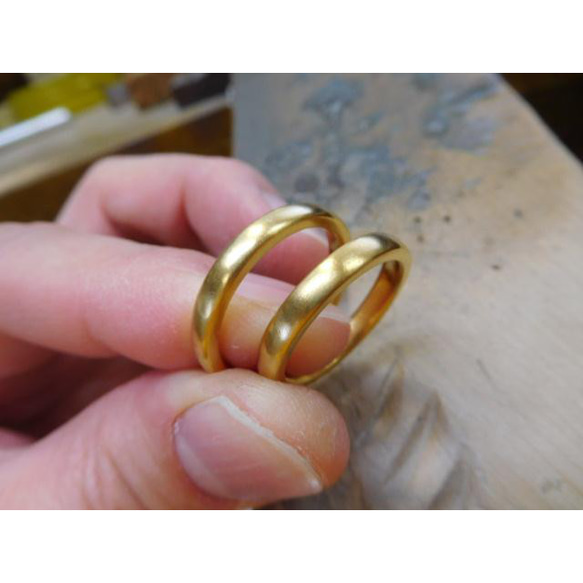 k24純金指輪　手作りリング k24純金指輪 手作りリング 楽天市場】24金 K24 純金 リング 指輪