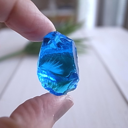 お値下げ　アンダラクリスタル　シエラネバダ産　　エレクトリックブルー　６８g お値下げ アンダラクリスタル シエラネバダ産 エレクトリック