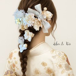 11/17❁︎memi様❁︎成人式 髪飾り ヘッドドレス ベロアリボン 11/17❁︎memi様❁︎成人式 髪飾り ヘッドドレス ベロアリボン