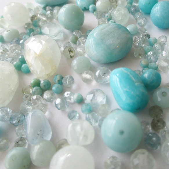 超お買い得☆天然石 大量 まとめ売り 穴あり MIX ハンドメイド・手芸