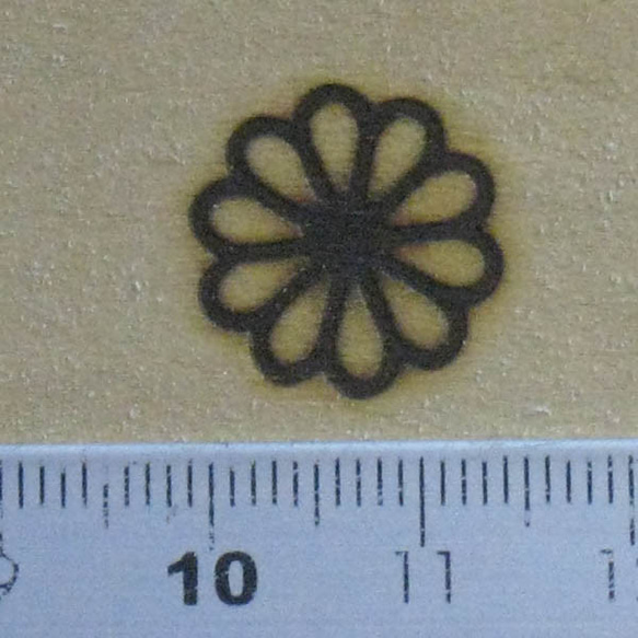 菊60W焼印電気ごてセット 2枚目の画像