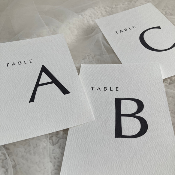 ˗ˋˏ 何枚選んでも600円 ˎˊ˗ テーブルナンバー 3枚目の画像