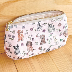 ぬいぐるみ テディベア 24cmファスナーポーチ バックインポーチ