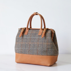 ★限量2件！ ★超人氣！手工製作的扣環皮革兩用單肩包。 第2張的照片