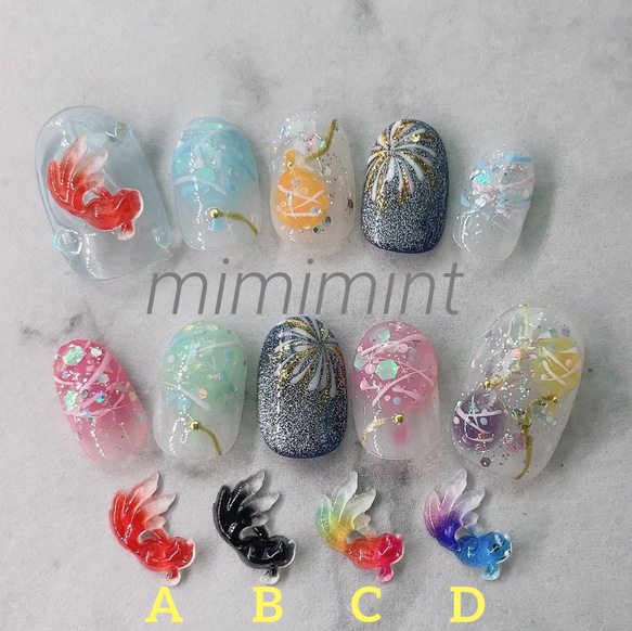 サイズオーダー ネイルチップ No.3 ネイルチップ（つけ爪） mimimint  