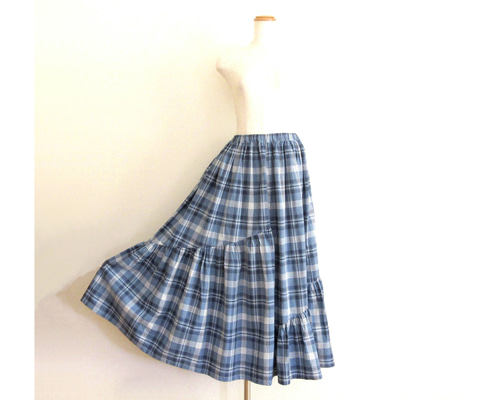 即購入⭕️ Moonrise Theater タータンチェックティアードスカート タータンチェック ティアードスカート | Moonrise Theater
