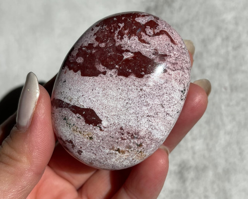 ユニコーン ジャスパー パームストーン 握り石 天然石 クリスタル 石