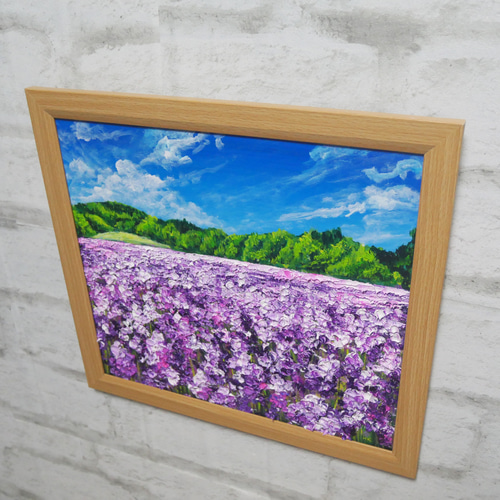 油絵 絵画【ラベンダー】 911a88bf91234082a8a5d45cf1a912