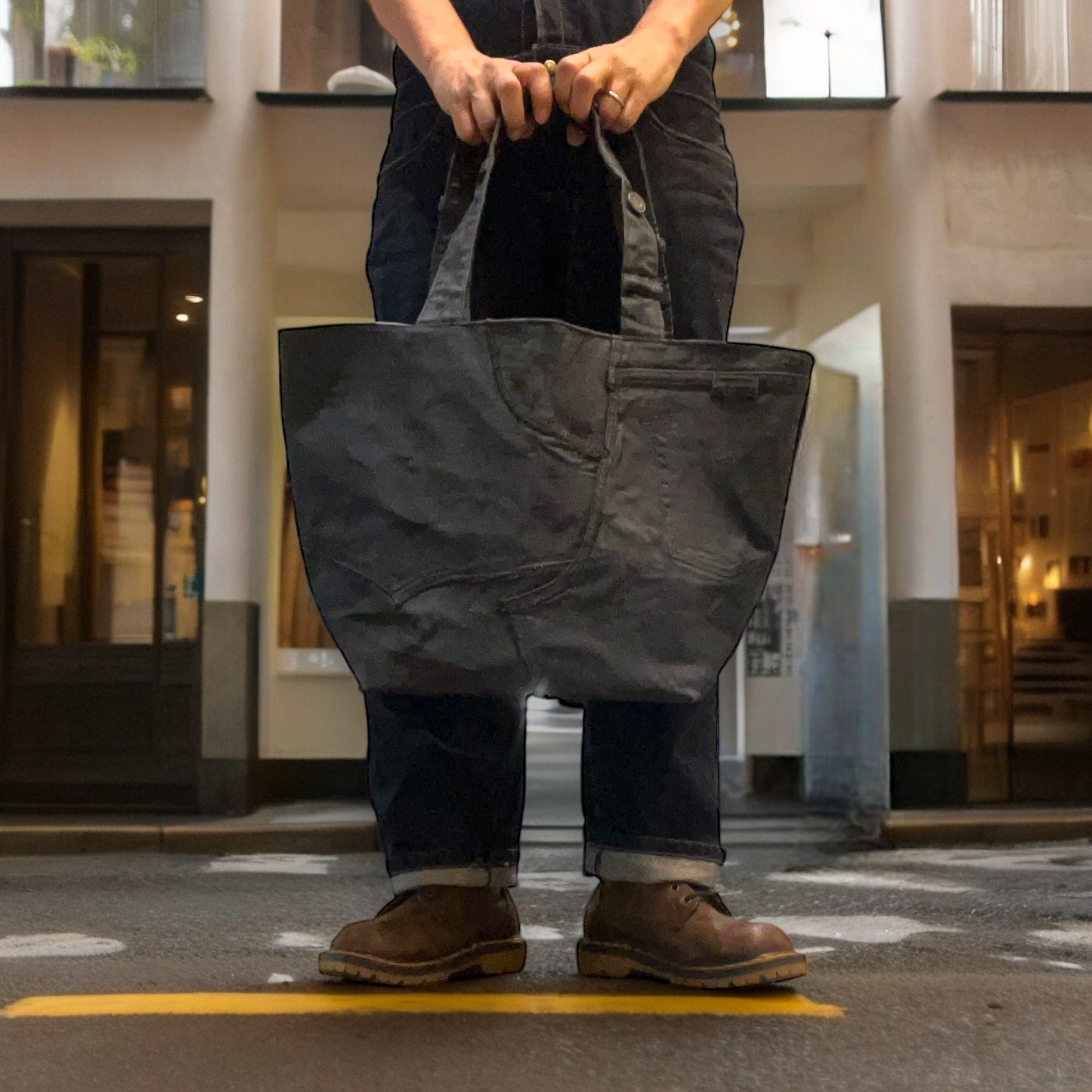 ペイントトートバッグ