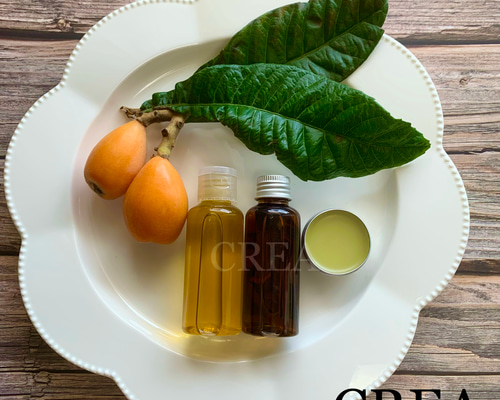 3点セット】びわの葉エキス びわの葉オイル びわの葉バーム びわ