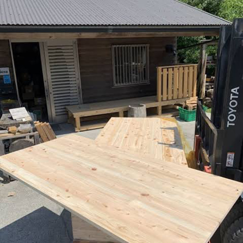 杉 桧 ヒノキ オーダーカット 天板 ダイニングテーブル N工房