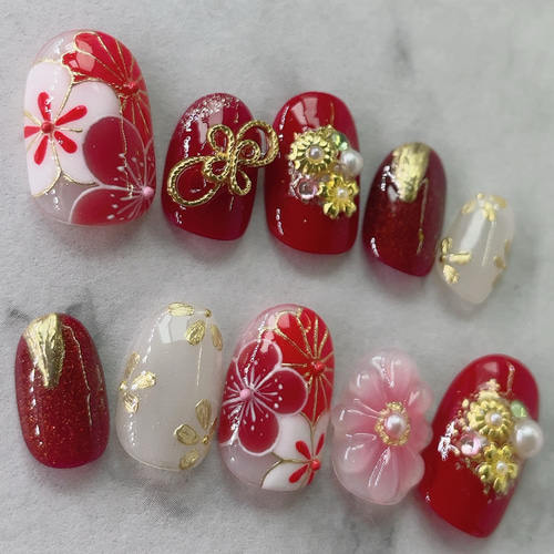 サイズオーダー ネイルチップ No.4 ネイルチップ（つけ爪） mimimint  