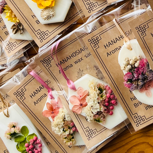 アロマワックスサシェ その他インテリア雑貨 花星灯り HANAHOSIAKARI