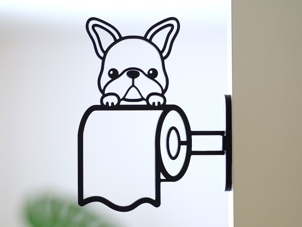 【うちの子】フレンチブルドック　トイレサイン
