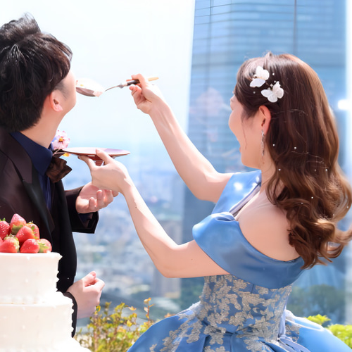 ANNAN WEDDING 蝶々ヘアピン MA137 3個セット ブライダルアクセサリーのアンナンウェディング