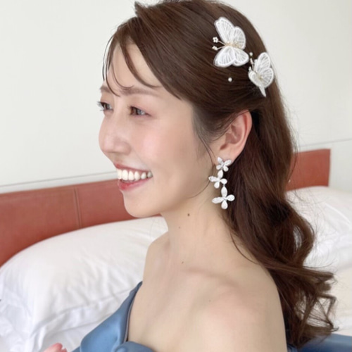 annan wedding 蝶々ヘアピンMA137