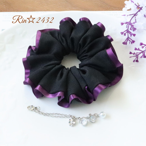 アムンゼン】気品があり使い勝手の良い艶やかなWサテンリボン