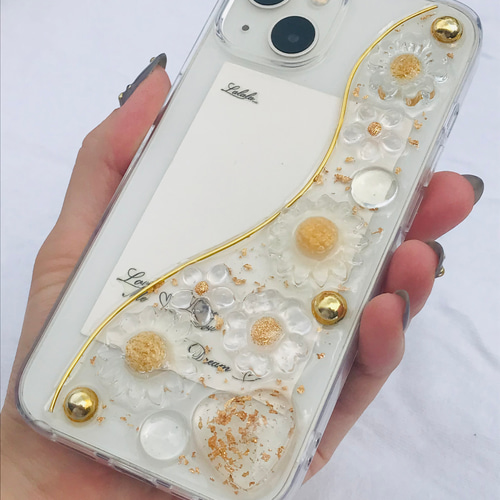 iPhone 12mini フラワーケース付き 早い者勝ち iPhone 12mini フラワー