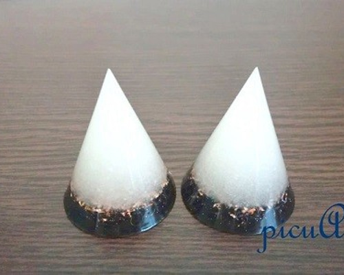 Ether Cone／盛り塩オルゴナイト＊大きさ3種類＊ その他インテリア