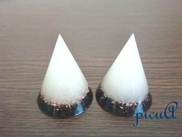 Ether Cone／盛り塩オルゴナイト＊大きさ3種類＊ その他インテリア